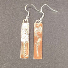 Load image into Gallery viewer, Mixed Metal Earrings- Sunset