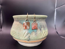 Load image into Gallery viewer, Mixed Metal Earrings- Cactus