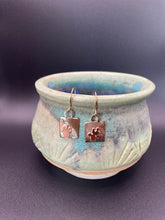 Load image into Gallery viewer, Mixed Metal Earrings- Cactus