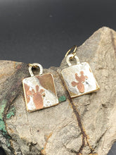 Load image into Gallery viewer, Mixed Metal Earrings- Cactus