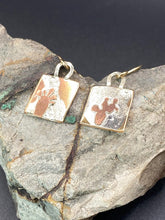 Load image into Gallery viewer, Mixed Metal Earrings- Cactus